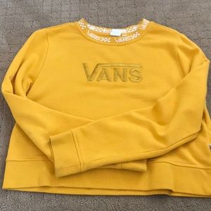 Mustard Yellow Vans Sweater